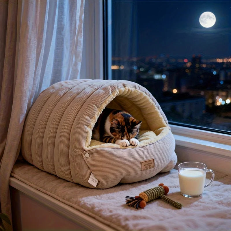 Kuscheliges Bett für kleine Katzen & Hunde