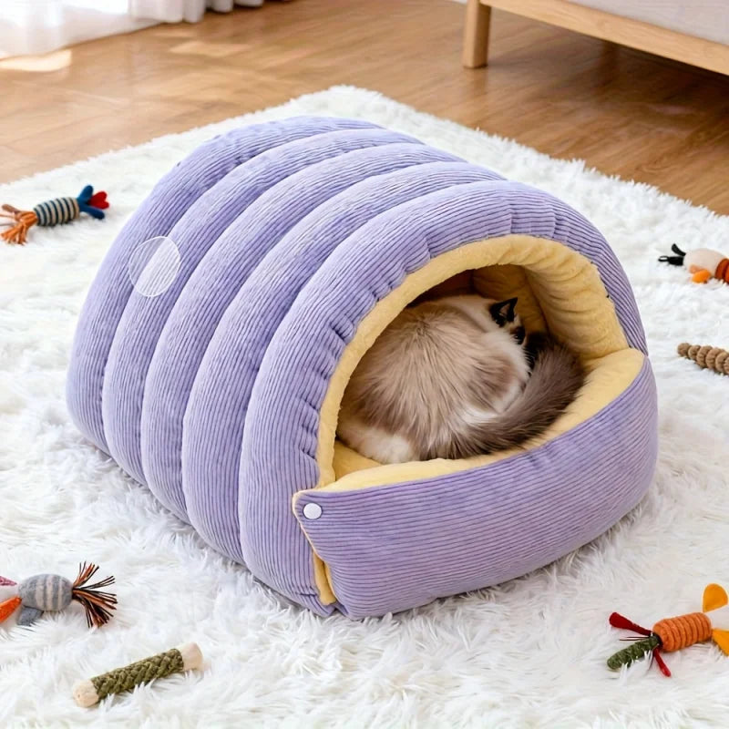 Kuscheliges Bett für kleine Katzen & Hunde